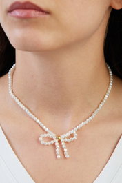 Heliophilia Silver Collar de Metal Dorado con Recubrimiento de Laca